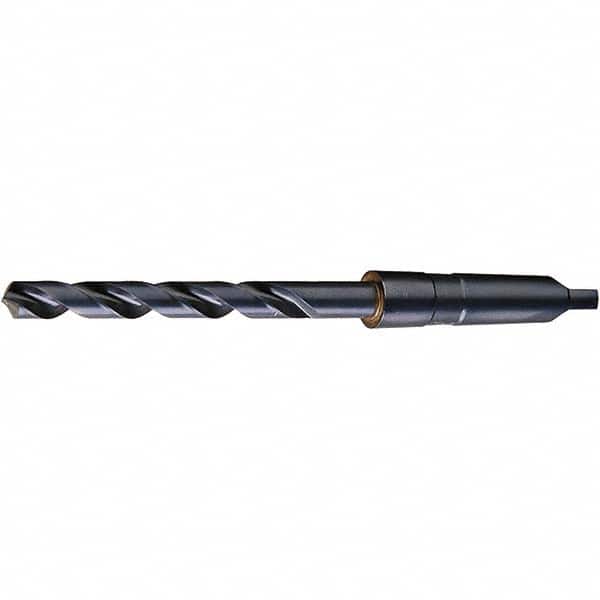 Cle-Force - 57/64", 3MT 118° Point High Speed Steel Taper Shank Drill Bit - Apex Tool & Supply