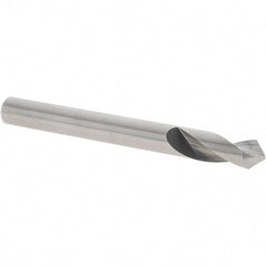 Chicago-Latrobe - 1/4" Body Diam, 90°, 2-1/2" OAL, Solid Carbide Spotting Drill - Apex Tool & Supply