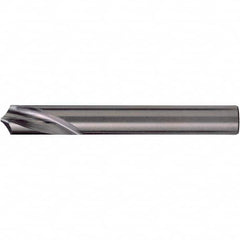 Chicago-Latrobe - 5/8" Body Diam, 120°, 4-1/4" OAL, Solid Carbide Spotting Drill - Apex Tool & Supply