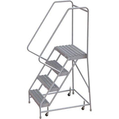 TRI-ARC - Rolling & Wall Mounted Ladders & Platforms Type: Rolling Warehouse Ladder Style: Rolling Safety Ladder - Apex Tool & Supply