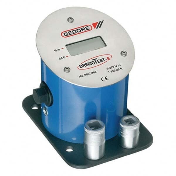 Gedore - Torque Wrench Meters & Calibrators Tool Type: Electronic Torque Tester Drive Size (Inch): 1/2 - Apex Tool & Supply
