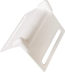 Vestil - 4-1/4" Long x 4-1/4" Wide x 5-3/16" High x 5/64" Thick Edge Guard - White, Cardboard Box, 100 Piece - Apex Tool & Supply