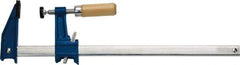 Irwin - 650mm Capacity, 2-1/2" Throat Depth Bar Clamp - 600 Lb Clamping Pressure - Apex Tool & Supply