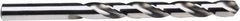 Irwin - Letter Q 135° High Speed Steel Jobber Drill - Bright Finish, Right Hand Cut, Spiral Flute, Straight Shank, 4-3/4" OAL, Split Point - Apex Tool & Supply