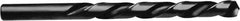 Irwin - 7/16" 135° High Speed Steel Jobber Drill - Oxide Finish, Left Hand Cut, Spiral Flute, Straight Shank, 5-1/2" OAL, Split Point - Apex Tool & Supply