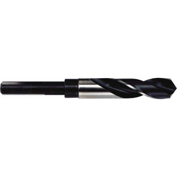 Irwin - 1-1/64" Drill, 118° Point, High Speed Steel Silver Deming & Reduced Shank Drill Bit - Apex Tool & Supply