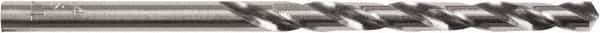 Irwin - 11/32" 118° High Speed Steel Jobber Drill - Bright Finish, Right Hand Cut, Spiral Flute, Straight Shank, 4-3/4" OAL, Chisel Point - Apex Tool & Supply