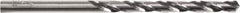 Irwin - 11/32" 118° High Speed Steel Jobber Drill - Bright Finish, Right Hand Cut, Spiral Flute, Straight Shank, 4-3/4" OAL, Chisel Point - Apex Tool & Supply