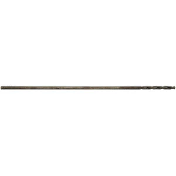 Letter E (1/4″)2-3/4″ Flute Length 135° High Speed Steel Aircraft Extension Drill Oxide Finish, Straight-Cylindrical Shank, Split Point, Self-Centering, Series 621
