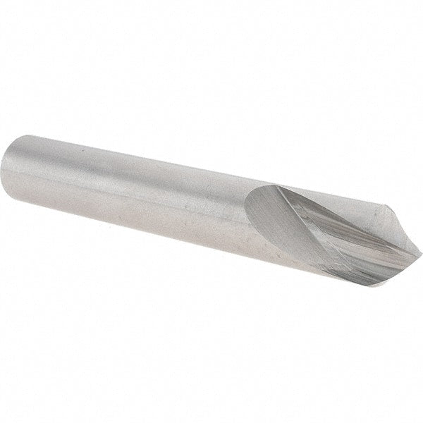 Melin Tool - 3/4" Body Diam, 90°, 5-3/16" OAL, Cobalt Spotting Drill - Apex Tool & Supply