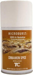 Rubbermaid - 5.3 oz Air Freshener Dispenser Aerosol Refill - Cinnamon Spice, Compatible with Microburst 9000 Dispensers - Apex Tool & Supply