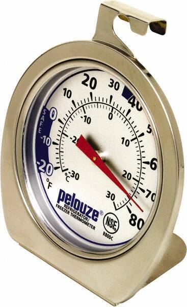 Rubbermaid - Cooking & Refrigeration Thermometers Type: Refrigeration Thermometer Maximum Temperature (F): 80 - Apex Tool & Supply