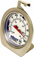 Rubbermaid - Cooking & Refrigeration Thermometers Type: Refrigeration Thermometer Maximum Temperature (F): 80 - Apex Tool & Supply