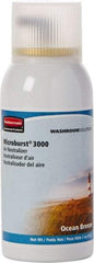 Rubbermaid - 2 oz Air Freshener Dispenser Aerosol Refill - Ocean Breeze, Compatible with Microburst 3000 Dispensers - Apex Tool & Supply