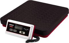 Rubbermaid - 150 Lb Capacity, LCD Receiving Scale - 0.2 Lb Graduation, Low-Profile, Non-Skid Platform & Tare Feature - Apex Tool & Supply