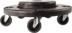 Rubbermaid - High-Density Polyethylene Quiet Trash Can Dolly - Apex Tool & Supply