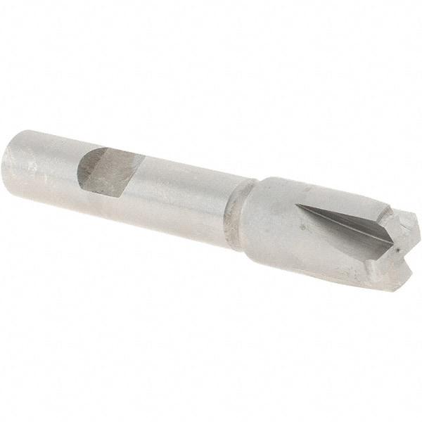 Melin Tool - 1/32" Radius, 7/16" Mill Diam, 4 Flute Cobalt Corner Rounding End Mill - Single End, Uncoated, 3/8" Tip Diam, 2-1/2" OAL, 7/16" Shank Diam - Apex Tool & Supply