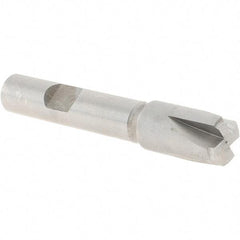 Melin Tool - 1/32" Radius, 7/16" Mill Diam, 4 Flute Cobalt Corner Rounding End Mill - Single End, Uncoated, 3/8" Tip Diam, 2-1/2" OAL, 7/16" Shank Diam - Apex Tool & Supply