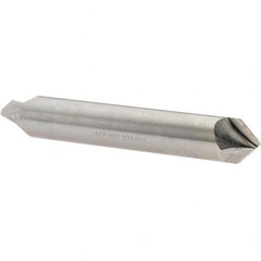 Melin Tool - 1/2" Diam 2 Flute Double End Cobalt Chamfer Mill - Apex Tool & Supply