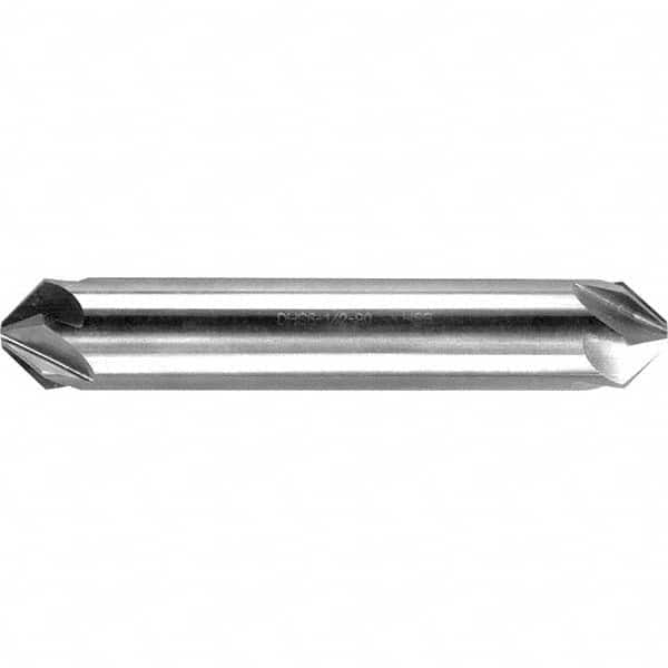 Melin Tool - 5/16" Head Diam, 5/16" Shank Diam, 6 Flute 90° High Speed Steel Countersink - Apex Tool & Supply