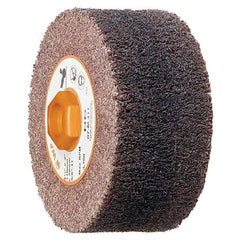 WALTER Surface Technologies - 4-1/2" Diam Aluminum Oxide Unmounted Flap Wheel - 5/8-11 Threaded Hole, 2" Wide, Nonwoven, Grade Coarse, 3,800 Max RPM - Apex Tool & Supply