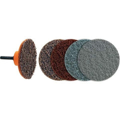 WALTER Surface Technologies - 3" Disc Diam, Aluminum Oxide Quick Change Disc - Type R Attaching System, Nonwoven, Super Fine Grade, 28,000 RPM, 04-G\xB6Twist Blendex Series - Apex Tool & Supply