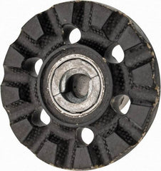 WALTER Surface Technologies - 2" Diam Disc Backing Pad - 1/4" Shank Diam, Medium Density, 30,000 RPM, Twist Compatible - Apex Tool & Supply