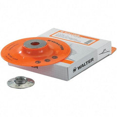WALTER Surface Technologies - 5" Diam Disc Backing Pad - 12,200 RPM - Apex Tool & Supply