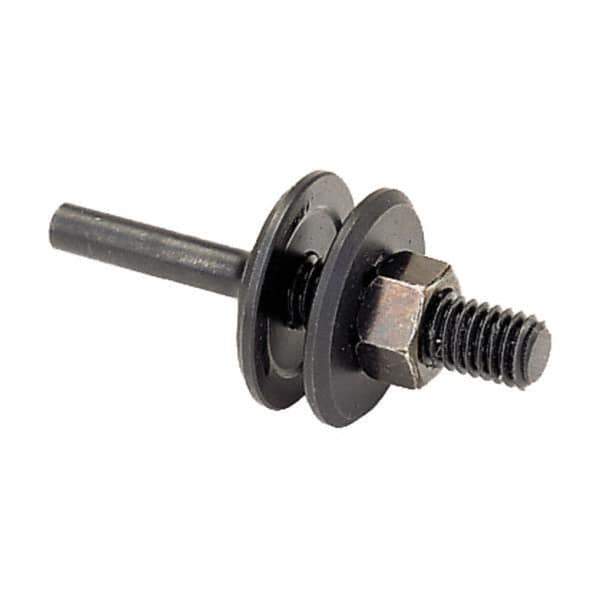 WALTER Surface Technologies - 3/8" Hole, Wheel Mandrel - 5/16" Shank Diam - Apex Tool & Supply