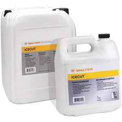 WALTER Surface Technologies - IceCut, 20 L Jug Cutting Fluid - Liquid, For Drilling - Apex Tool & Supply