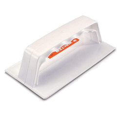 WALTER Surface Technologies - 3" Wide x 6" Long Hand Pad Holder with Molded Hook Attachment - Compatible with 6" x 9" BLENDEX - Apex Tool & Supply
