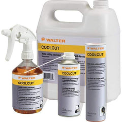 WALTER Surface Technologies - CoolCut, 55 Gal Bottle Cutting Fluid - Liquid, For Broaching, Drilling, Milling, Reaming, Sawing, Shearing, Tapping - Apex Tool & Supply