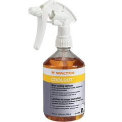 WALTER Surface Technologies - CoolCut, 500 mL Bottle Cutting Fluid - Liquid, For Broaching, Drilling, Milling, Reaming, Sawing, Shearing, Tapping - Apex Tool & Supply