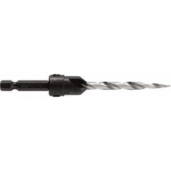 Irwin - Adjustable-Depth Drill Countersinks Cutter Head Diameter (Inch): 7/16 Drill Size Compatibility (Decimal Inch): 0.2188 - Apex Tool & Supply