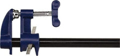 Irwin - 3/4" Pipe, 2-1/2" Throat Depth, Clutch & Deep Throat Pipe Clamp - For Use with Unthreaded Pipe - Apex Tool & Supply