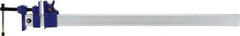 Irwin - 24" Capacity, 1-1/2" Throat Depth Aluminum Bar Clamp - 800 Lb Clamping Pressure - Apex Tool & Supply