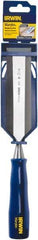 Irwin - 1-1/2" Blade Width Wood Chisel - Polypropylene Handle - Apex Tool & Supply