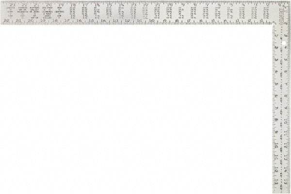 Irwin - 24" Blade Length, 16" Base Length Aluminum Square - Apex Tool & Supply