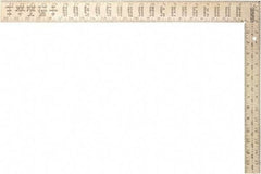 Irwin - 24" Blade Length, 16" Base Length Steel Square - Apex Tool & Supply