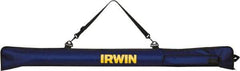 Irwin - 78" Long, Level Soft Case Mount - Blue, Use with Utility Levels - Apex Tool & Supply