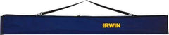 Irwin - 48 to 72" Long, Level Soft Case Mount - Blue, Use with Utility Extendable Levels - Apex Tool & Supply