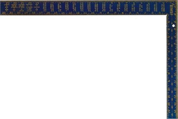 Irwin - 24" Blade Length, 16" Base Length Aluminum Square - Apex Tool & Supply