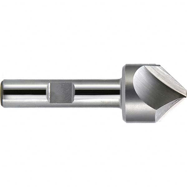 Melin Tool - 3/4" Diam 2 Flute Single End Cobalt Chamfer Mill - Apex Tool & Supply