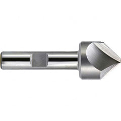 Melin Tool - 3/4" Diam 2 Flute Single End Cobalt Chamfer Mill - Apex Tool & Supply