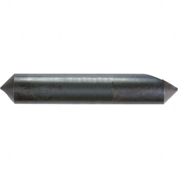 Melin Tool - 1/2" Head Diam, 1/2" Shank Diam, 1 Flute 60° High Speed Steel Countersink - Apex Tool & Supply