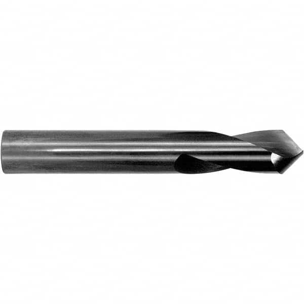 Melin Tool - 3/16" Body Diam, 60°, 2" OAL, Solid Carbide Spotting Drill - Apex Tool & Supply