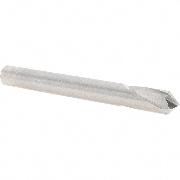 Melin Tool - 3/8" Body Diam, 90°, 3-1/2" OAL, Cobalt Spotting Drill - Apex Tool & Supply