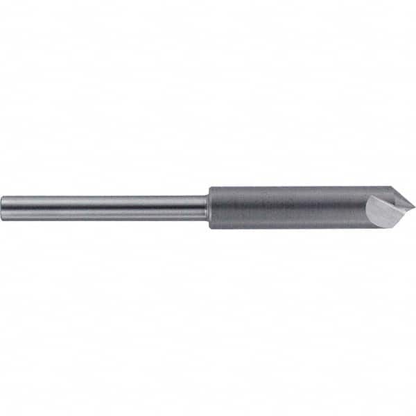 Melin Tool - 5/8" Head Diam, 3/8" Shank Diam, 1 Flute 82° High Speed Steel Countersink - Apex Tool & Supply