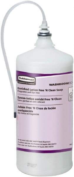 Rubbermaid - 800 mL Dispenser Refill Lotion Hand Cleaner - White, Fragrance Free Scent - Apex Tool & Supply