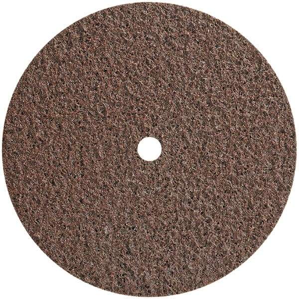 WALTER Surface Technologies - 5" Diam, Aluminum Oxide Hook & Loop Disc - Coarse Grade, Coated, Series 07-R, Quick-Step Blendex - Apex Tool & Supply